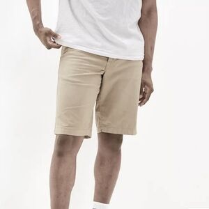 American Eagle Men's Khaki Longboard Shorts Size 30